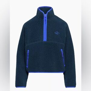Aritzia TNA Bigfoot Polar ½ ZIP SWEATER